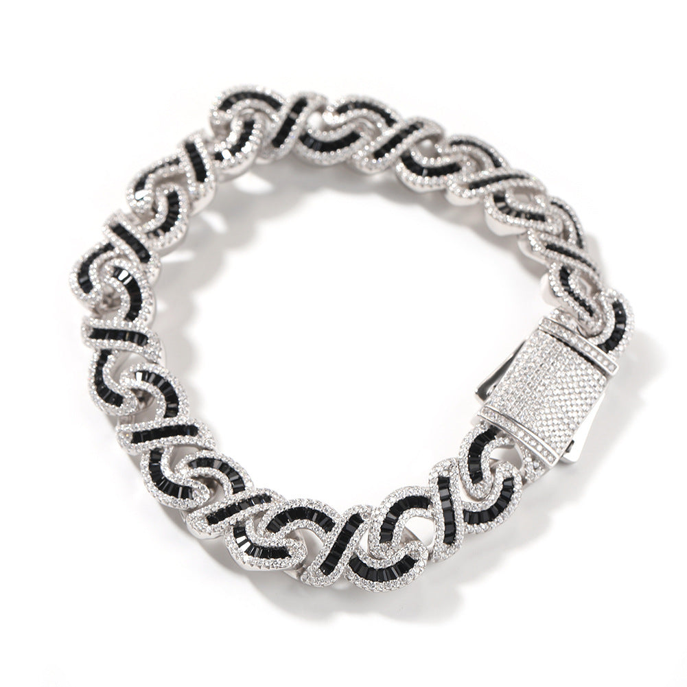12MM Ice Loop Bracelet