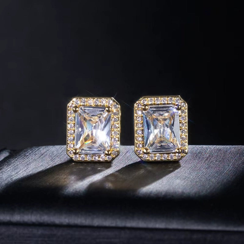 Zirconia Luminous Earrings - Ice Grind