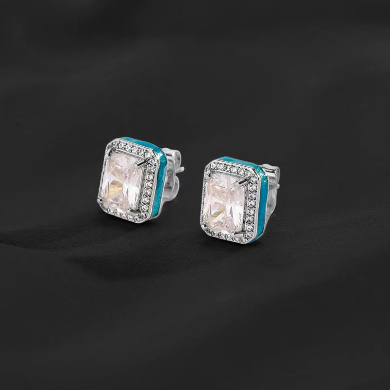 Zirconia Luminous Earrings - Ice Grind