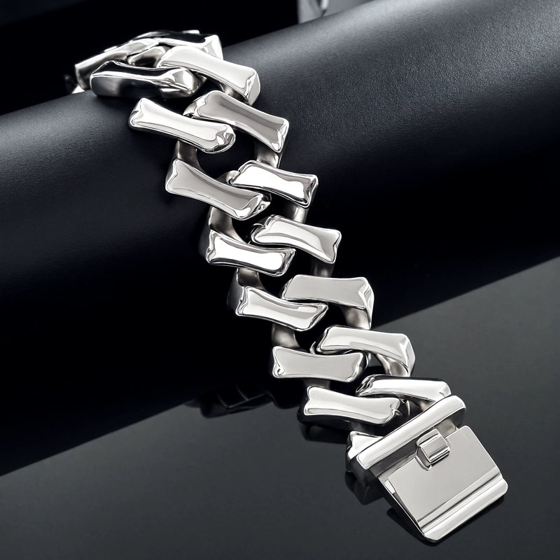 Titanium Shine Bracelet - Ice Grind