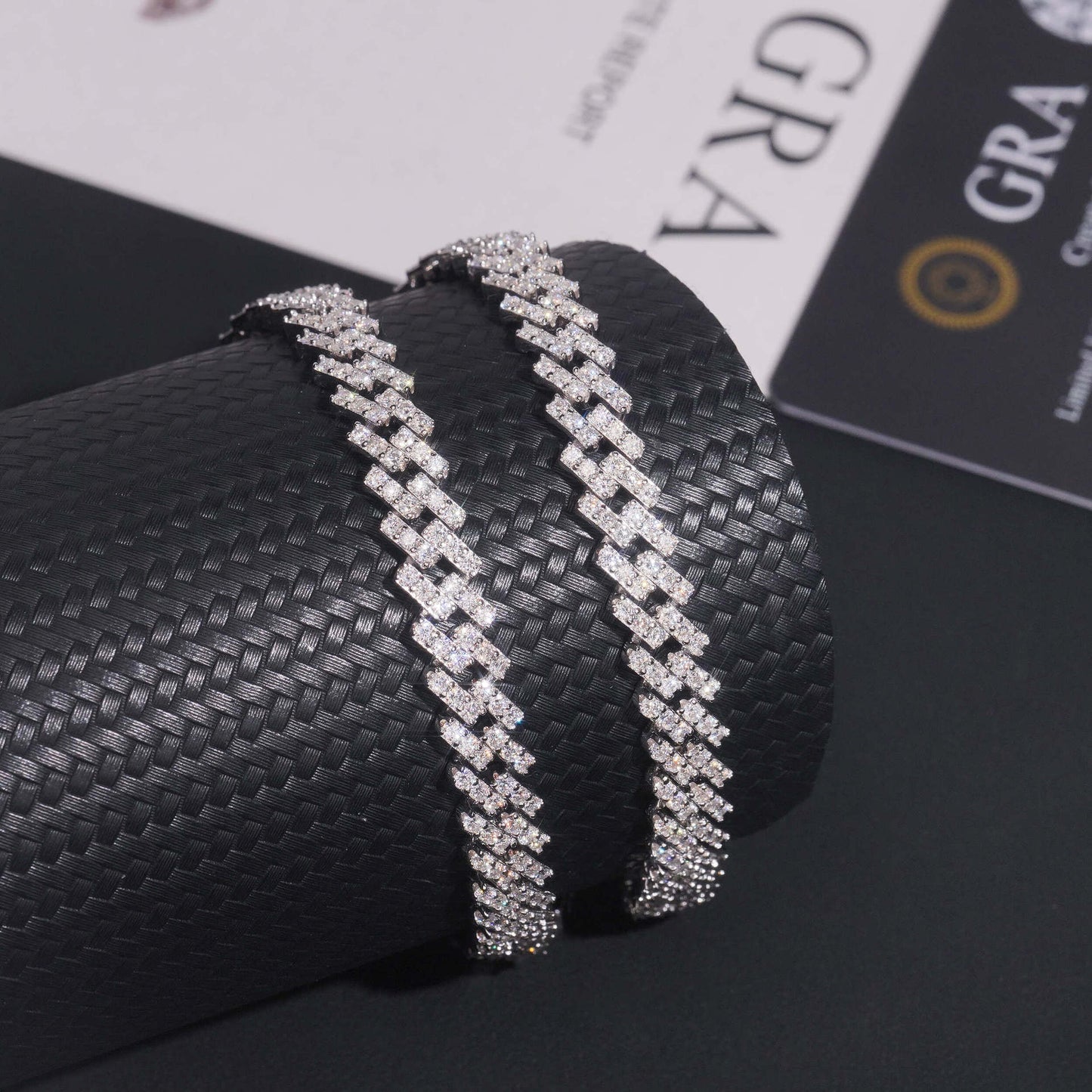 7MM S925+Moissanite Cuban Chain