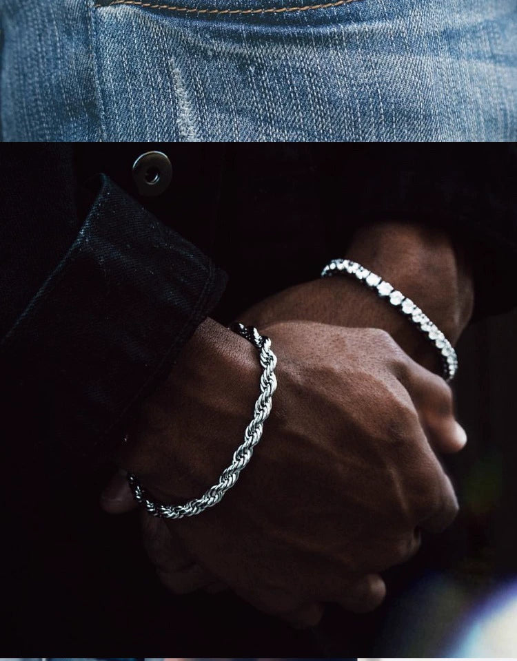 Rope Bracelet - Ice Grind