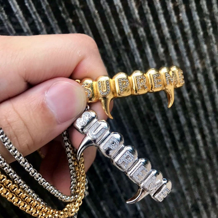 Braces Pendant - Ice Grind