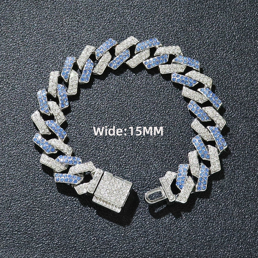 15MM IceStorm Cuban Bracelet