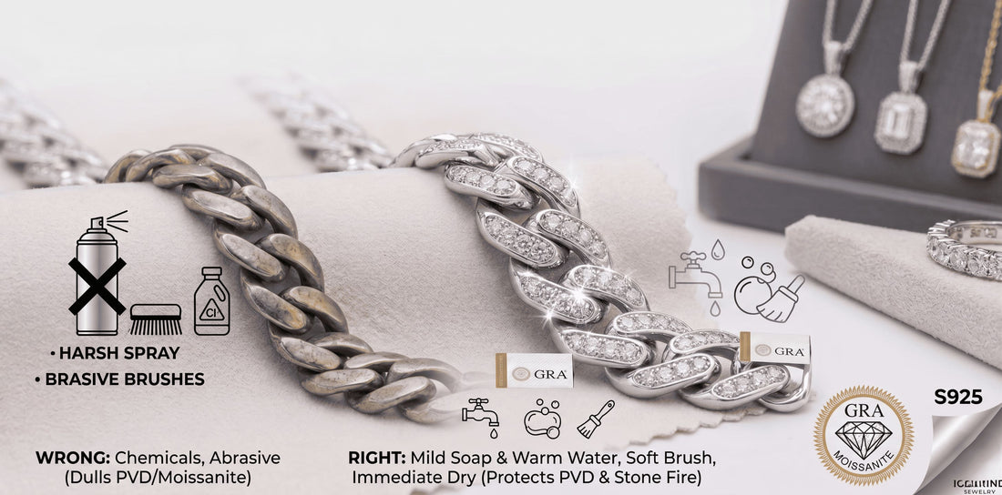 Is Your Moissanite Jewelry Safe From These Cleaning Mistakes?