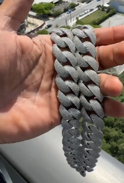 IceGrind customer wearing jewelry