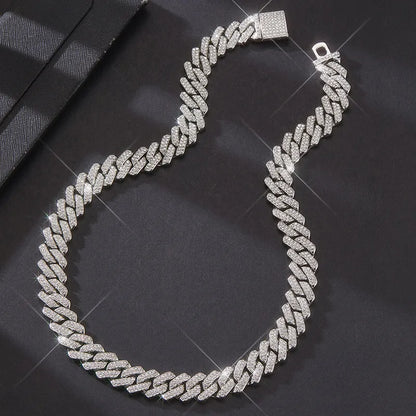 14MM “FROST BITE” Cuban Chain - Ice Grind