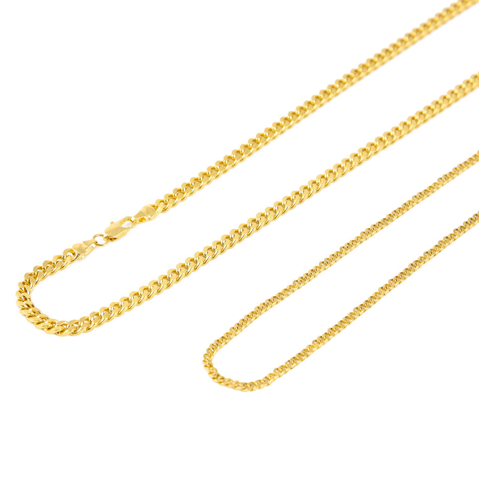 Electroplated Miami Chain