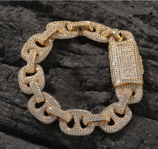 16MM Royal Pig Nose Bracelet
