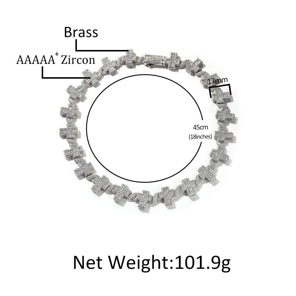 17MM Eternal Cross Link Chain