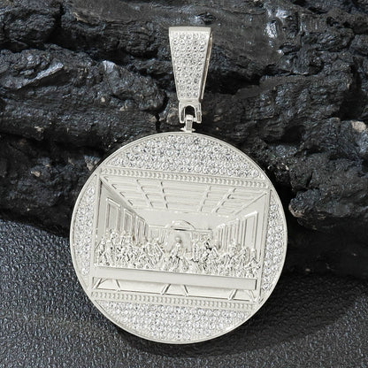 The Last Supper Pendant - Ice Grind