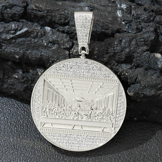 The Last Supper Pendant - Ice Grind