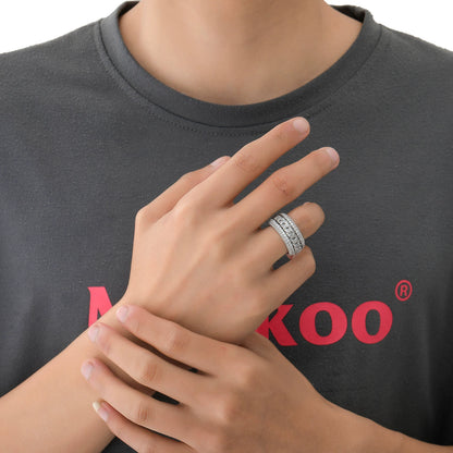 SpinFlex Iced Link Ring