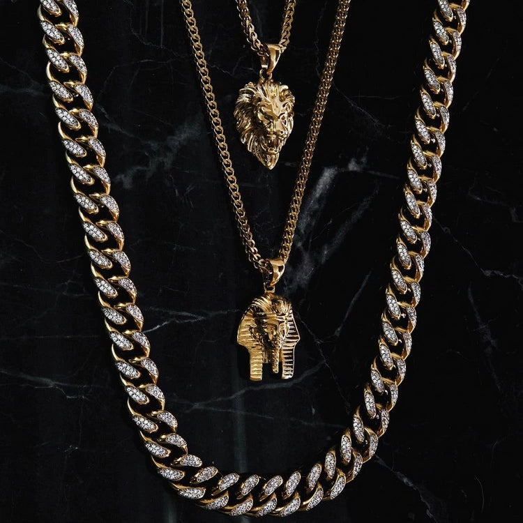 Egyptian Pharaoh Pendant - Ice Grind