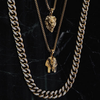 Egyptian Pharaoh Pendant - Ice Grind