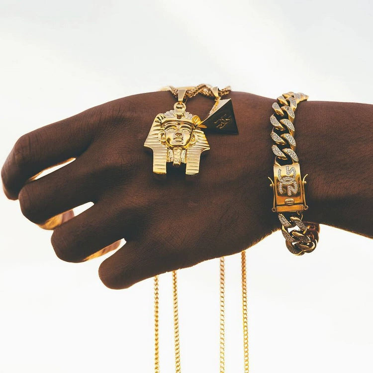 Egyptian Pharaoh Pendant - Ice Grind