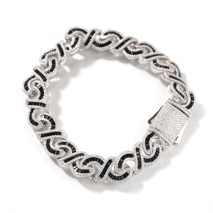 12MM Ice Loop Bracelet