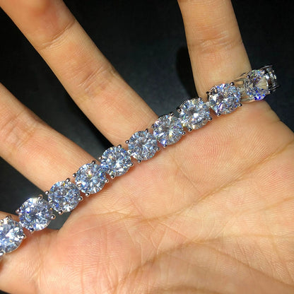 8MM Aurora Iced Tennis Bracelet