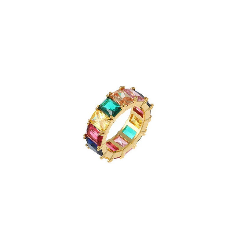 Prism Eternity Band Ring