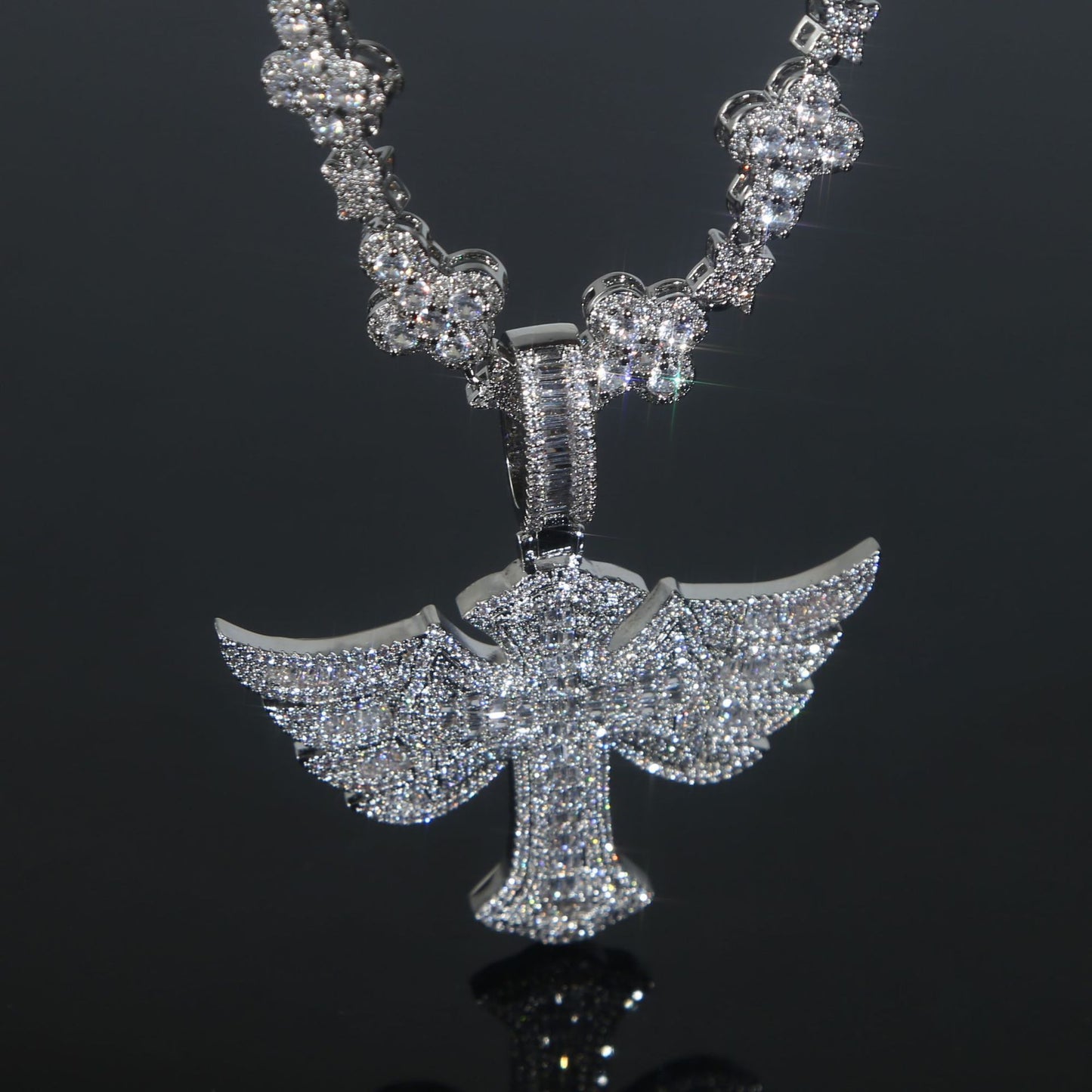 Wings Cross Necklace