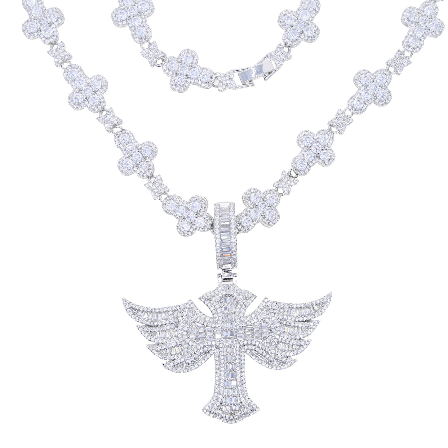 Wings Cross Necklace