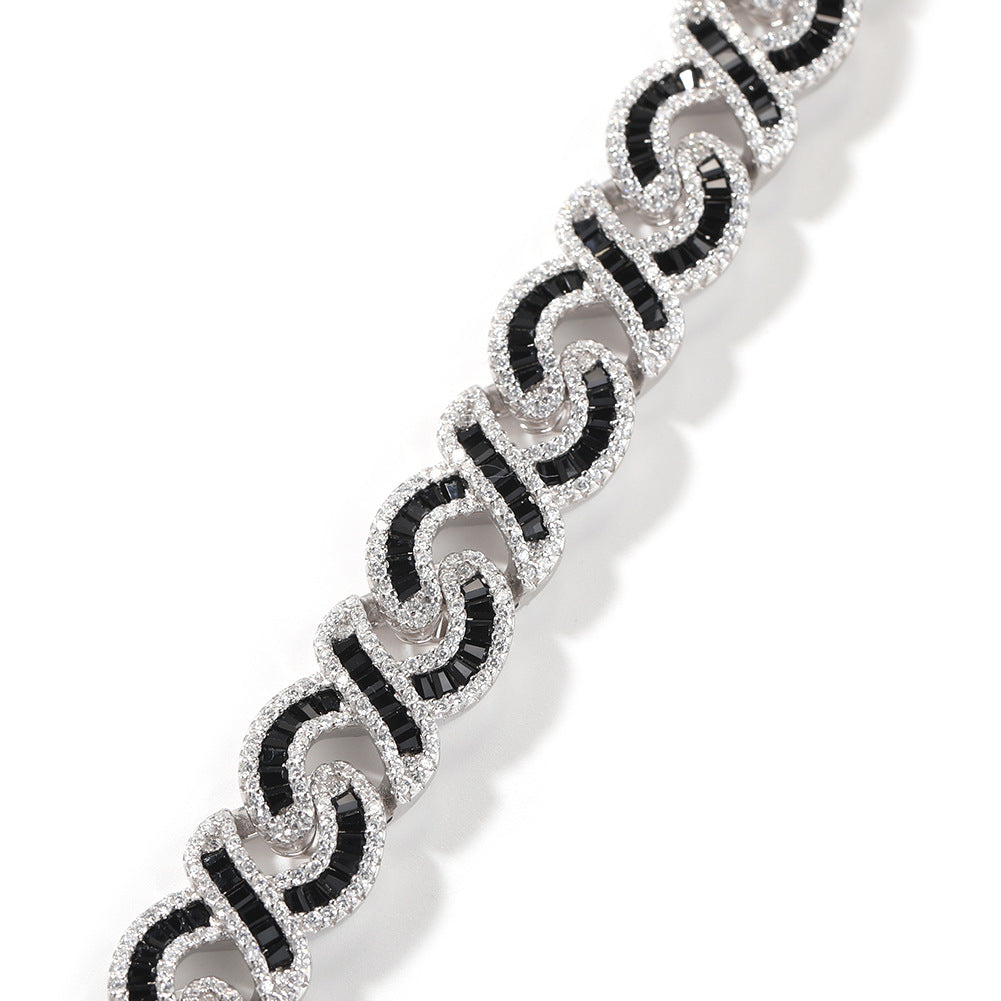 12MM Ice Loop Bracelet