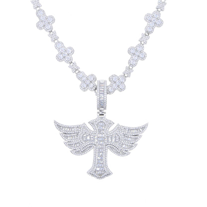 Wings Cross Necklace