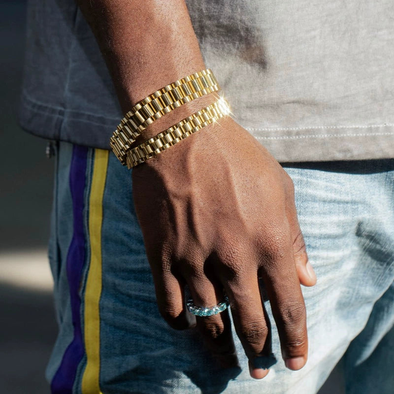 15MM Strap Bracelet - Ice Grind