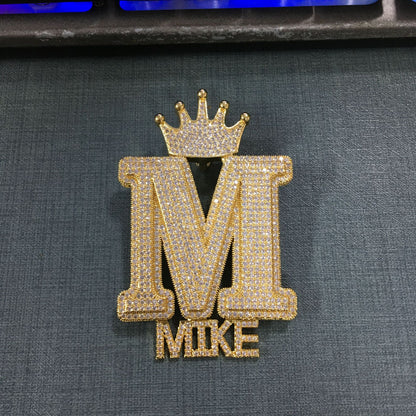 Custom King’s Letter Pendant
