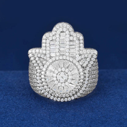 Hand of Fatima Ring - Ice Grind
