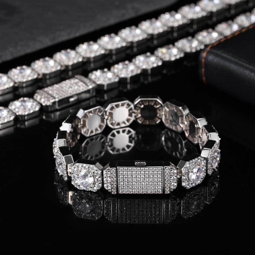 12MM Savage Frost Heavy Bracelet
