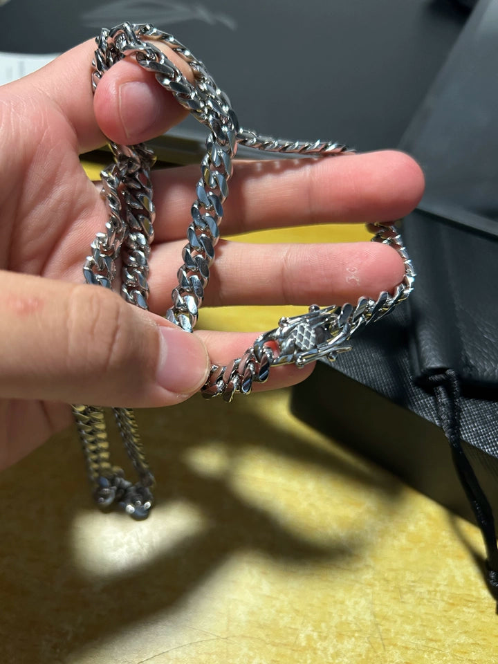 IceGrind customer wearing jewelry