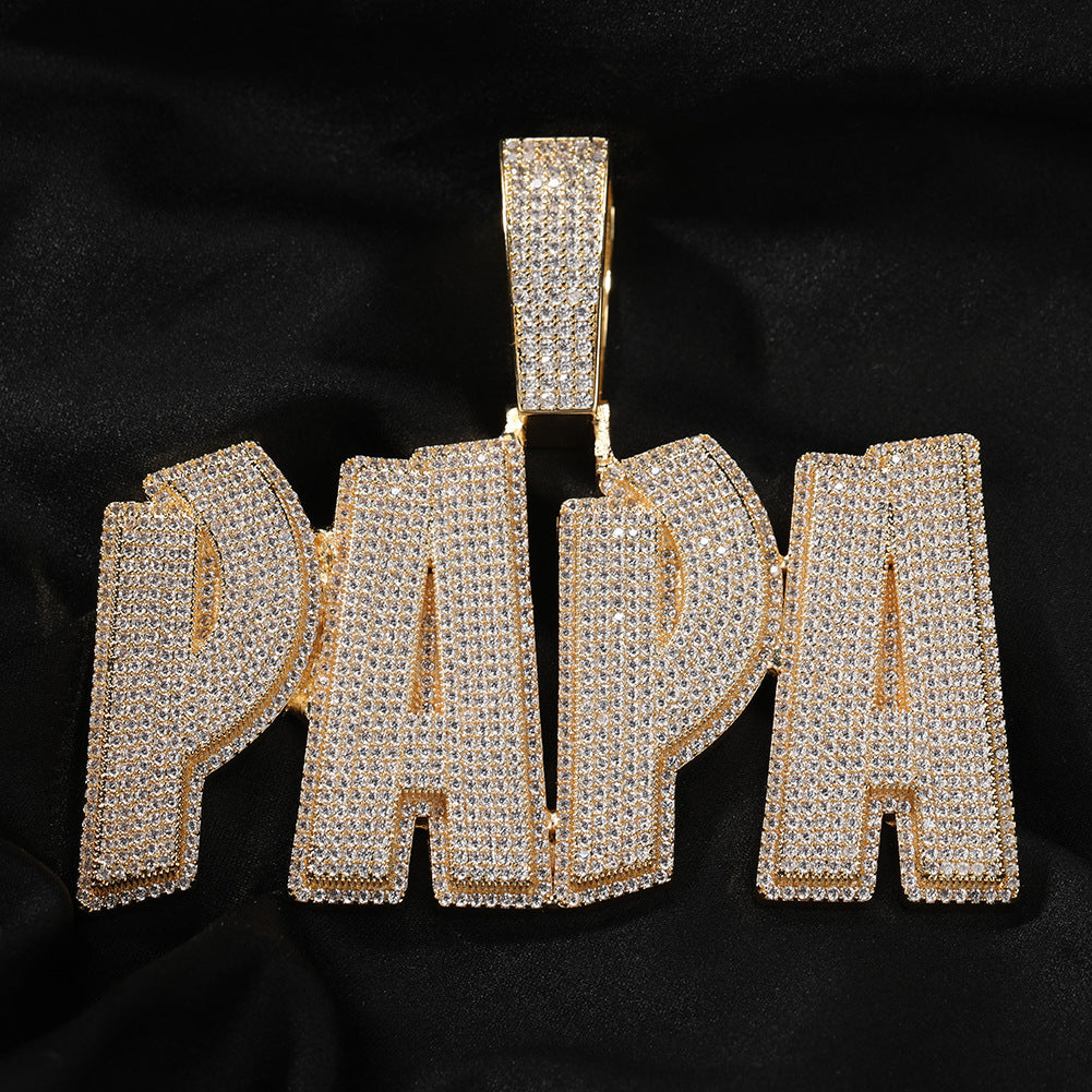 Custom Full Ice Statement Pendant