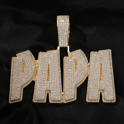 Custom Full Ice Statement Pendant