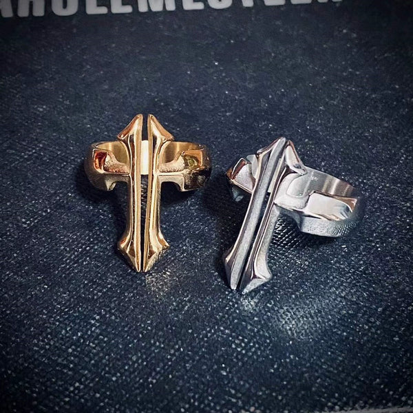 Cross Ring - Ice Grind