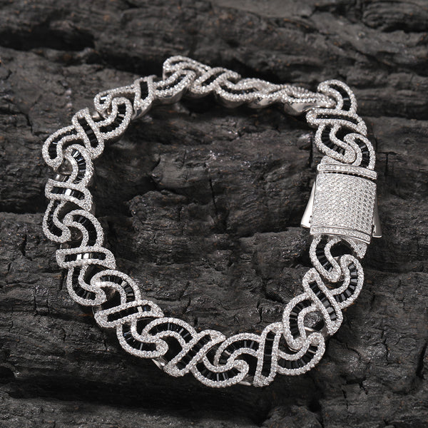 12MM Ice Loop Bracelet
