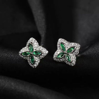 Four Leaf Clover Earrings - Ice Grind