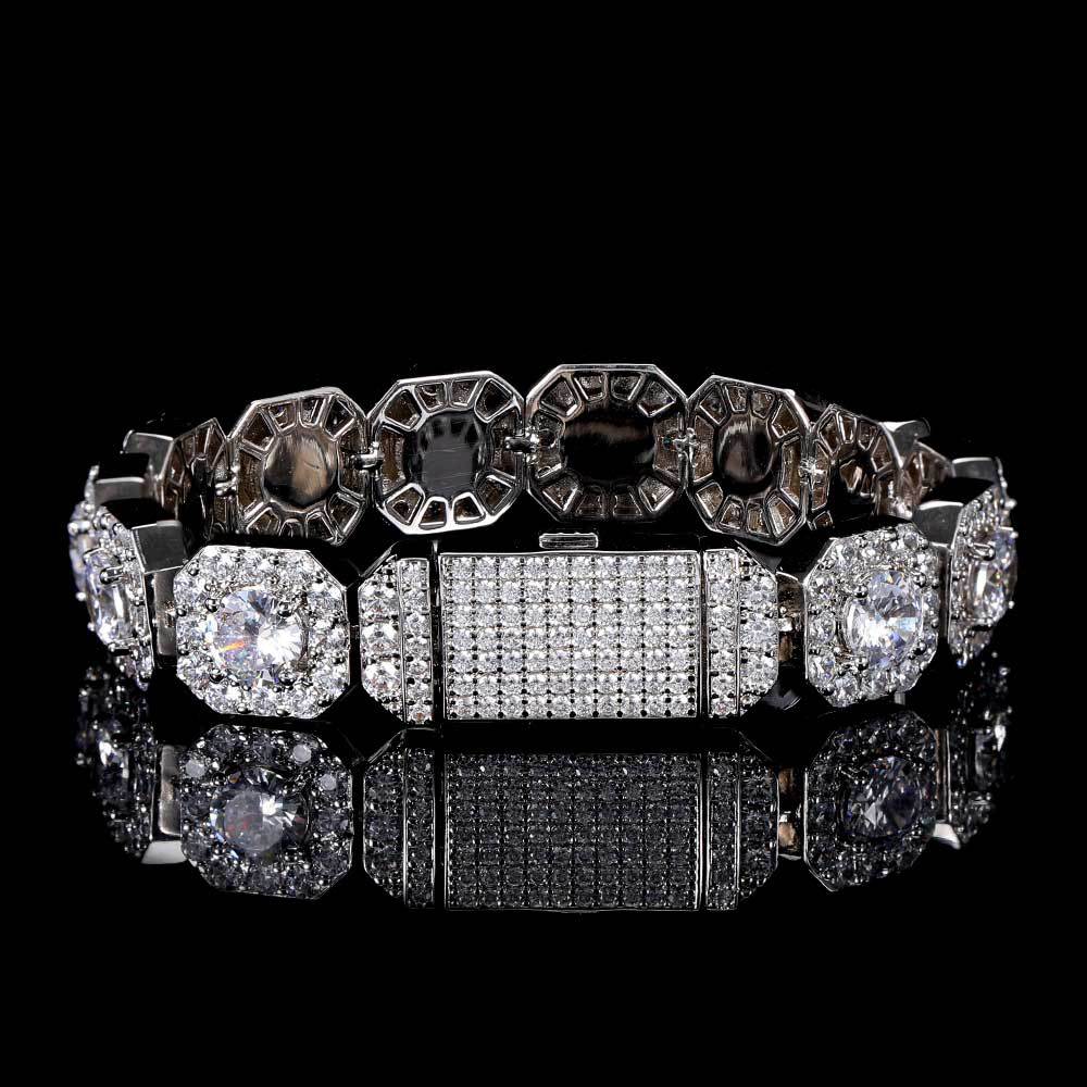 12MM Savage Frost Heavy Bracelet