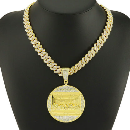 The Last Supper Pendant - Ice Grind