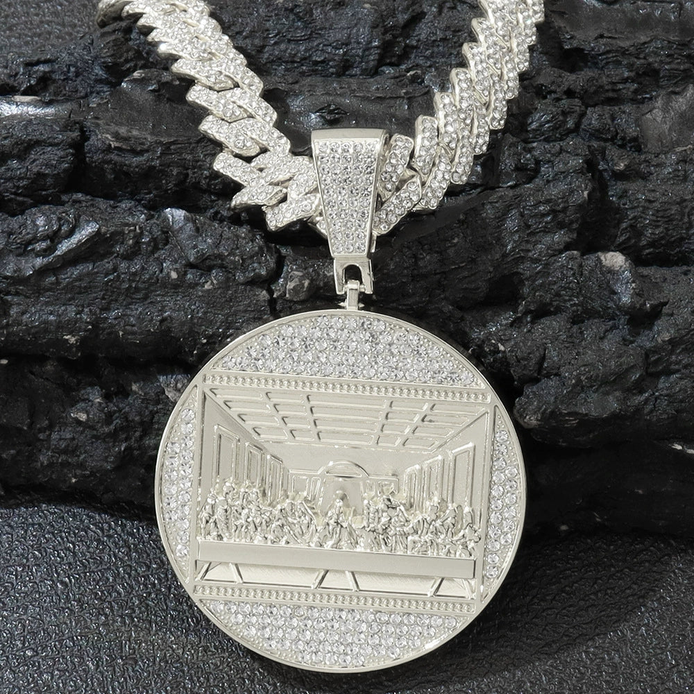 The Last Supper Pendant - Ice Grind