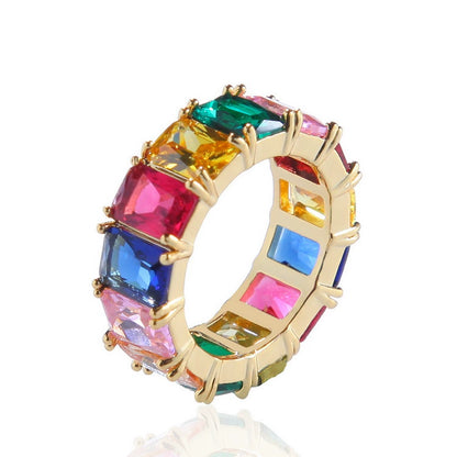 Prism Eternity Band Ring