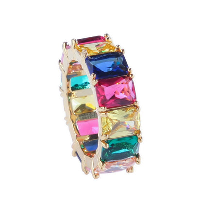 Prism Eternity Band Ring