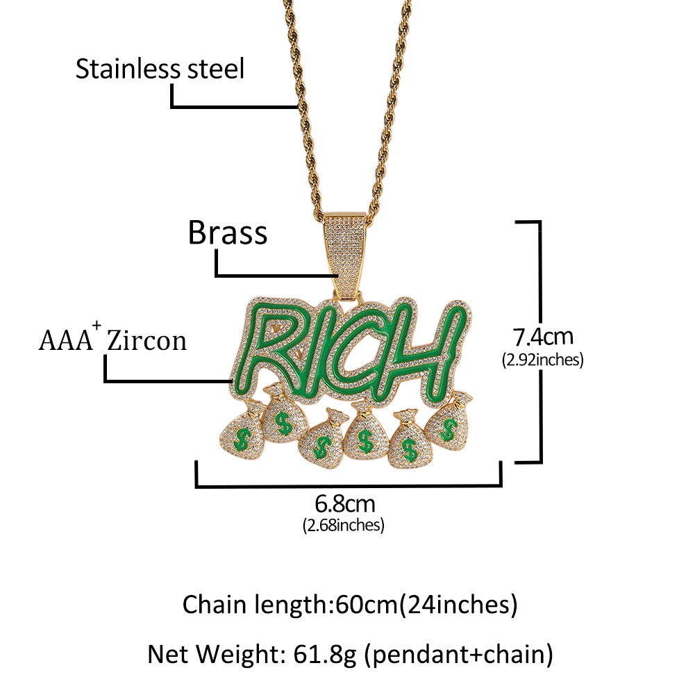 RICH Luminous Pendant - Ice Grind