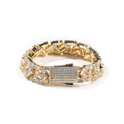 13MM Crown Ice Bracelet