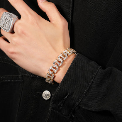 13MM Crown Ice Bracelet