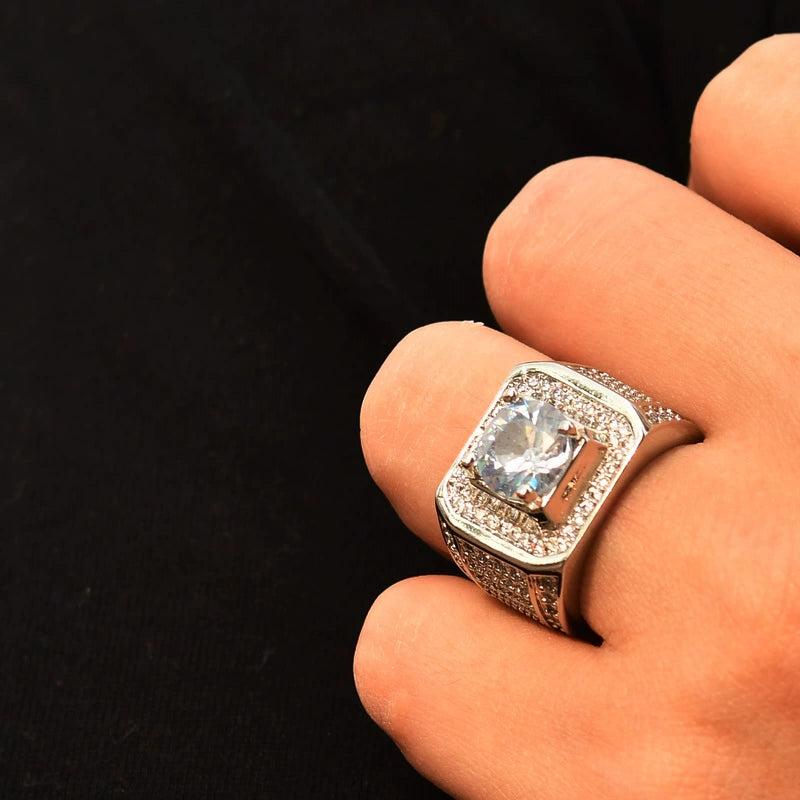 Gypsophila Ring - Ice Grind