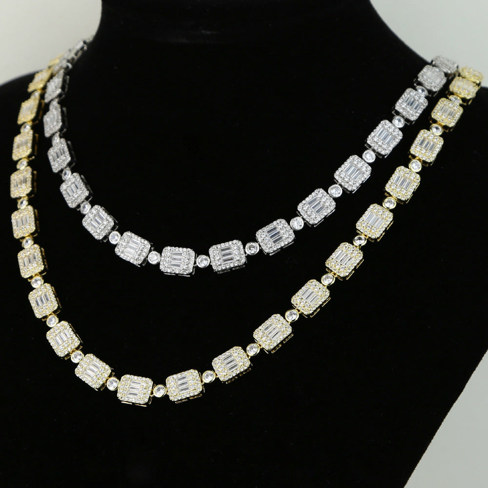 Square Zirconia Tennis Chain