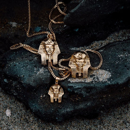 Egyptian Pharaoh Pendant - Ice Grind