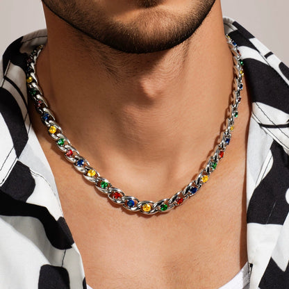RAINBOW RIOT Cuban Chain