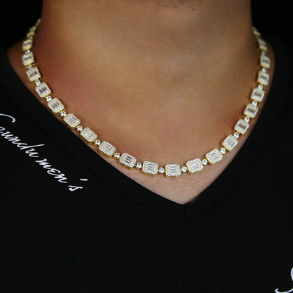 Square Zirconia Tennis Chain